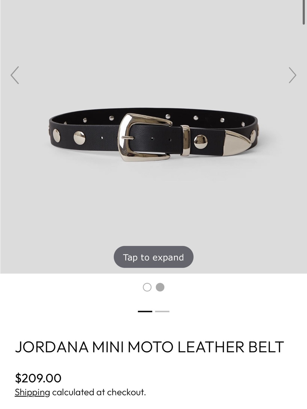 CREAM b-low the belt jordana belt